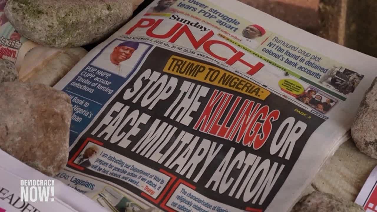 Democracy Now! - November 3rd, 2025