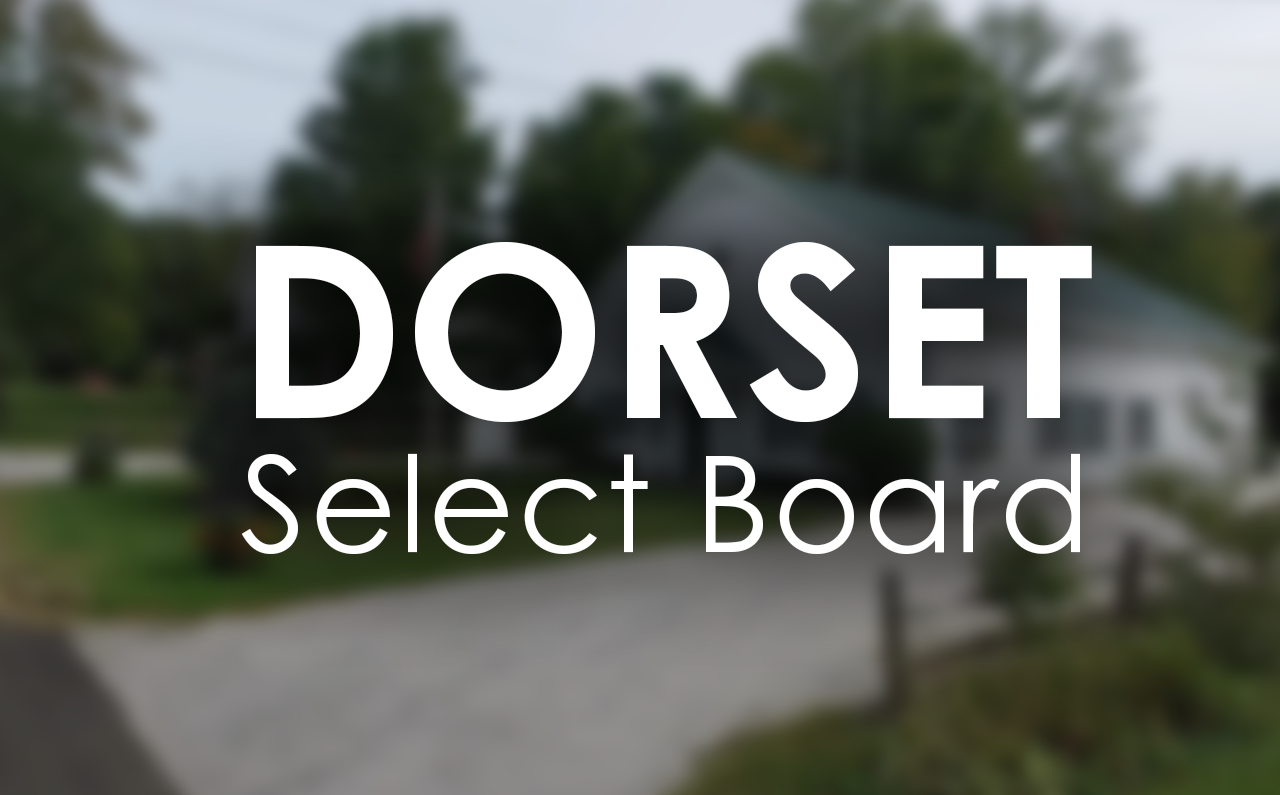 Dorset Select Board Meeting 10.21.25