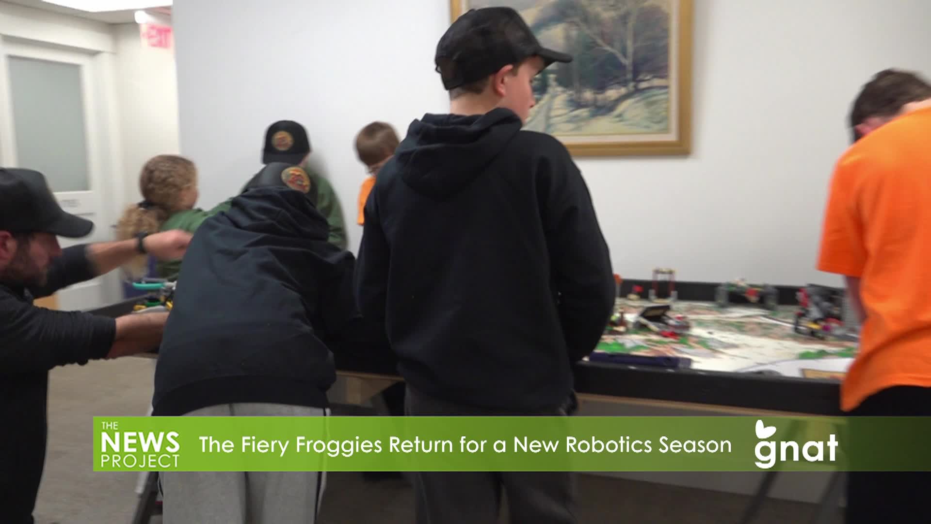 The News Project - The Fiery Froggies Return for a New Robotics Season