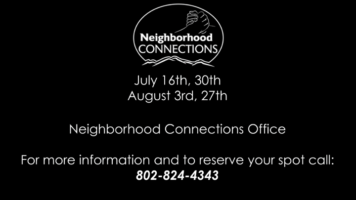 Thumbnail image for Video Announcement - Neighborhood Connections Summer Event